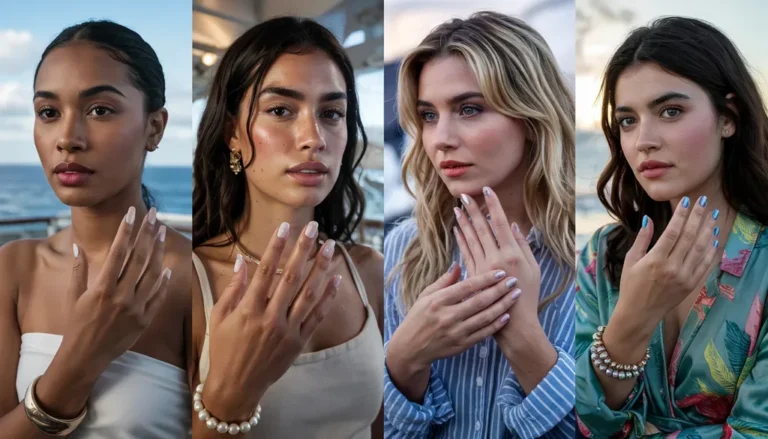 16 Chic Cruise Nail Ideas for a Vacation Look